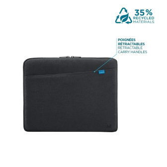 Funda Trendy Mobilis negra 10-12,5 pulgadas
