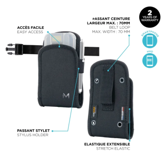 Funda (holster) Basic talla S con cinturón Mobilis