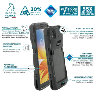 Funda protectora Mobilis para TC22 y TC27