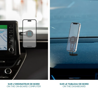 Soporte para smartphone U.FIX Mobilis para salpicadero