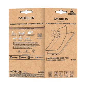 Protector de pantalla antichoque IK06 S25 FE | Mobilis