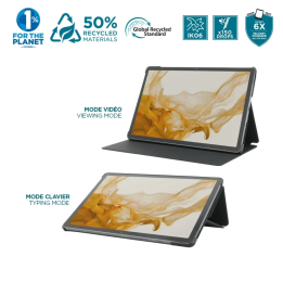 Funda RE.LIFE para Galaxy Tab S9 FE+ 12.4in