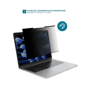 Filtro de privacidad magnético Mobilis para MacBook Air 15.3in 2023