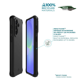 Funda Mobilis Spectrum R para Galaxy A37 5G, negro mate