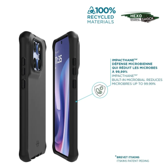Funda Mobilis Spectrum_R para Motorola Moto G67 negra