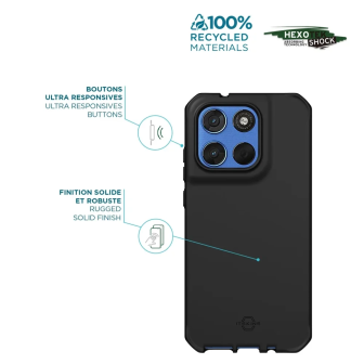 Funda Mobilis Spectrum_R para Motorola Moto G67 negra
