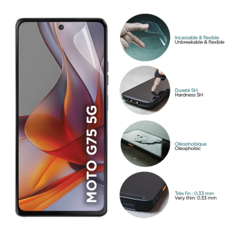 Protector de pantalla antichoque IK06 para Motorola Moto G | Mobilis
