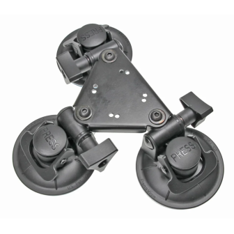 Soporte de ventosas triples Brodit