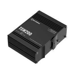 Router Teltonika con 8 puertos de 1000 Mbps y PoE