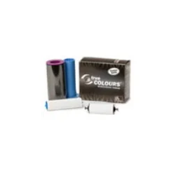 Ribbon plateado Zebra compatible con ZC100 y ZC300