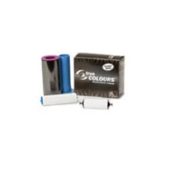 Ribbon plateado Zebra compatible con ZC100 y ZC300