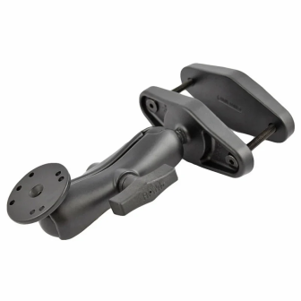 Soporte RAM de base redonda para raíl cuadrado 4"