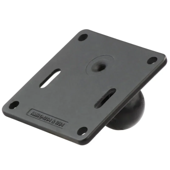 Base cuadrada con esfera RAM Mounts 9 cm