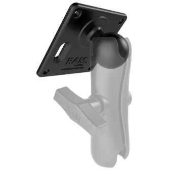 Base cuadrada con esfera RAM Mounts 9 cm