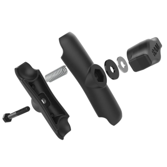 Brazo de doble toma RAM Mounts para 1"