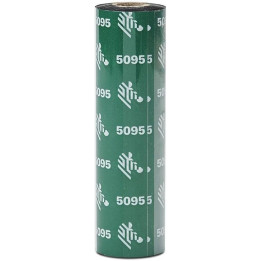 RIBBON ZEBRA 5095 RESINA, 110MM X 74M NEGRO. DIAMETRO INTERNO 12,7MM. CAJA CON 12 ROLLOS