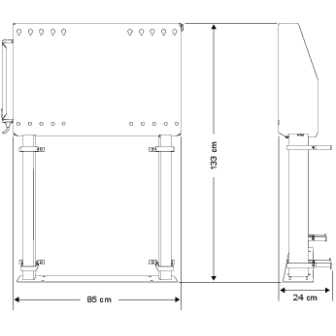 SMART WSE-400 soporte de ajuste eléctrico de la altura de las pantallas SMART
