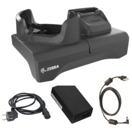 TC53/TC58 1-SLOT AND SPARE BATTERY CHARGING CRADLE