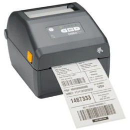 Impresora de etiquetas Zebra ZD421 de cartucho, blanca