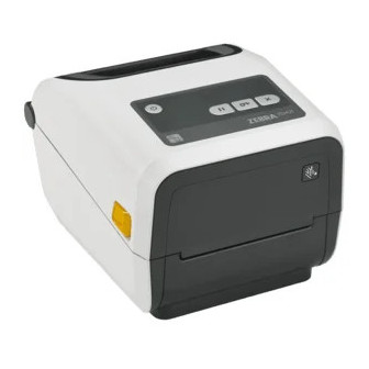 Zebra ZD421t Healthcare, 8 puntos/mm (203dpi), RTC, USB, USB Host, BT (BLE), Ethernet, blanco