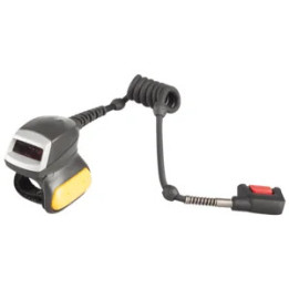 Escáner wearable Zebra RS4000 1D, kit con cable corto