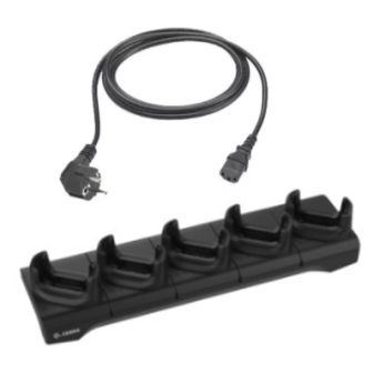 PACK  Base de carga 5   y  Cable alimentacion