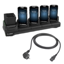 PACK  Base de carga 4+4  y  Cable alimentacion