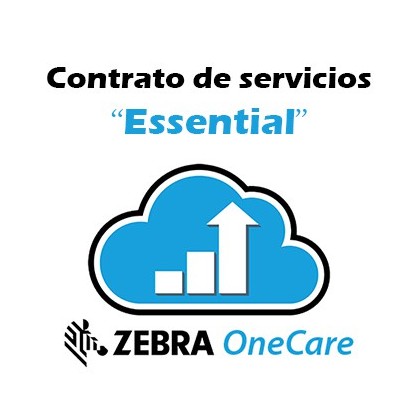 Z1AE-VC70XX-3C00 , Contrato de servicios Zebra Essential
