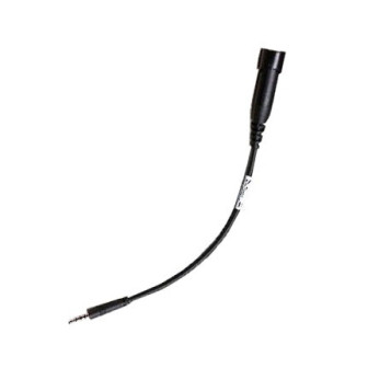CABLE DEL ADAPTADOR DE 3,5 MM HEMBRA A 3,5 MM Auriculares  para PTT + VoIP
