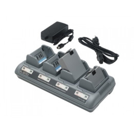 Cargador 4 Baterias Zebra  QLn220, QLn320, QLn420, ZQ510, ZQ520