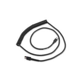 Cable de conexión USB espiralado Zebra Freezer
