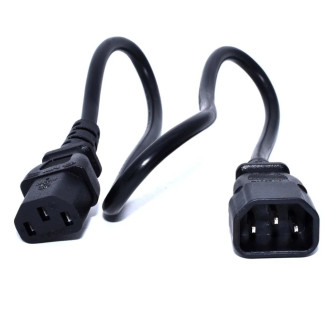 Cable de alimentación Zebra C13 a C14, 0,5 m