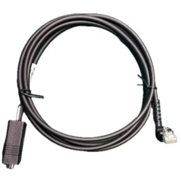Cable de conexión RS232 Zebra acodado 2,1 m