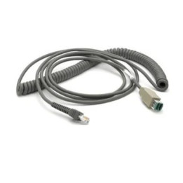 Zebra connection cable, powered-USB