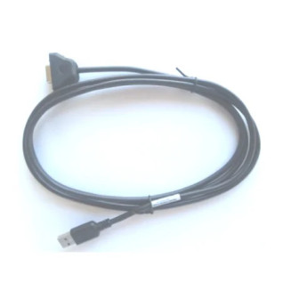 Cable USB Zebra para escáner fijo, conector hembra 9 pines