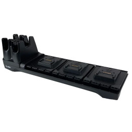 Base de carga y comunicación Zebra de 3 slots con Ethernet