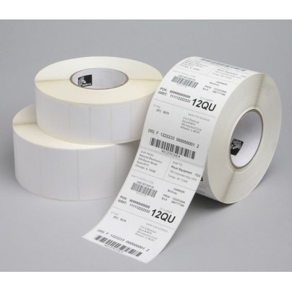 Z-Perform 1000D Direct Thermal Paper Label - Permanent Adhesive - 102mm x 38mm