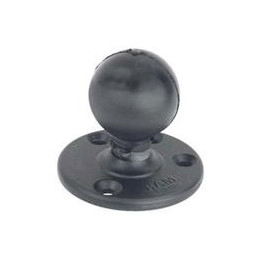 Round plate (for 4" or 12" RAM arm), Uses smaller footprint than MT3501 VESA Plate