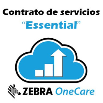Z1AE-MC92XX-3C00 , Contrato de servicios Zebra Essential