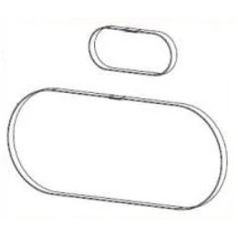 Kit de correas de arrastre extendidas Zebra ZE500