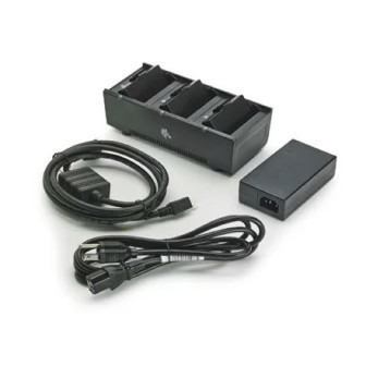 Estación de carga de batería Zebra de 3 ranuras ZQ300