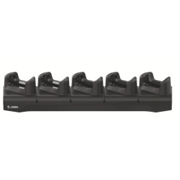 Base compartida de carga y red Zebra 5-Slot ShareCradle