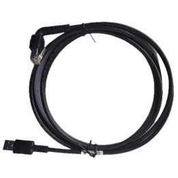 Zebra connection cable, USB, angled
