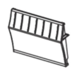 Kit de paneles frontales inferiores Zebra ZT230