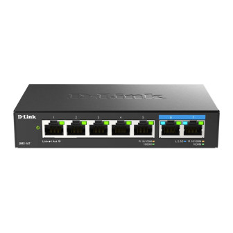 7-PORT UNMANAGED SWITCH 5X1G