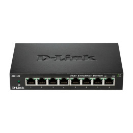 8-PORT 10/100 METAL HOUSING