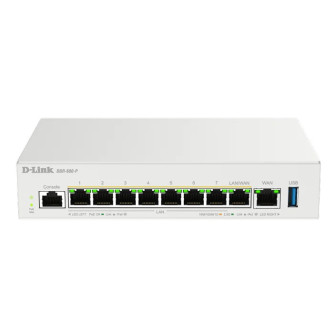 Router VPN PoE D-Link DBR-600-P/E, 8 puertos