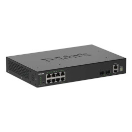 D-LINK SWITCH SMART 8XGE + 2X10G SFP+