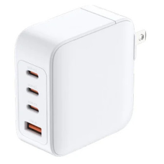 100W GAN CHARGER 100-240 VAC USB TYPE-C1 OR C2 USB TYPE-A