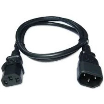 Cable prolongador de alimentación Zebra C13 a C14, 1 m